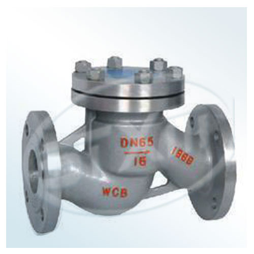 Cast steel lift check valve