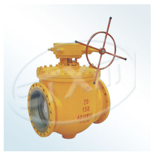 Top Locding Double Eccentric Half Ball Valve