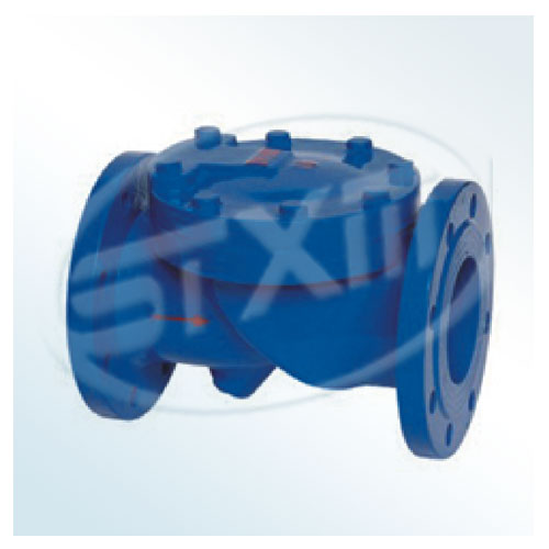 Rubber disc check valve