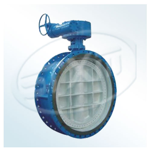 Hand wheel light ventilation butterfly valve