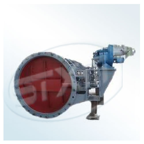 Automatically adjust butterfly valve